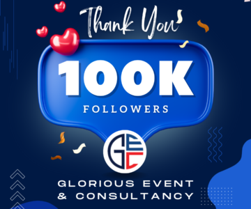 🥰Thank you 1,00,000 Followers. Glorious Event & Consultancy এক লক্ষ ফলোয়ার এর ভালোবাসা আমাদের অনুপ্রাণিত করে আমাদের কাজের অগ্রগতি বৃদ্ধি করতে। আপনাদের ভালোবাসায় আমরা আপনাদের প্রতি কৃতজ্ঞ। বিদেশে উচ্চ শিক্ষা ও মাল্টিপল ভিসা প্রসেসিং এর জন্য সরাসরি যোগাযোগ করুন আমাদের সাথে।