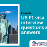 USA F1 visa interview questions and answers