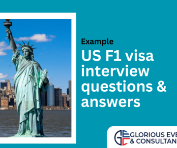 USA F1 visa interview questions and answers