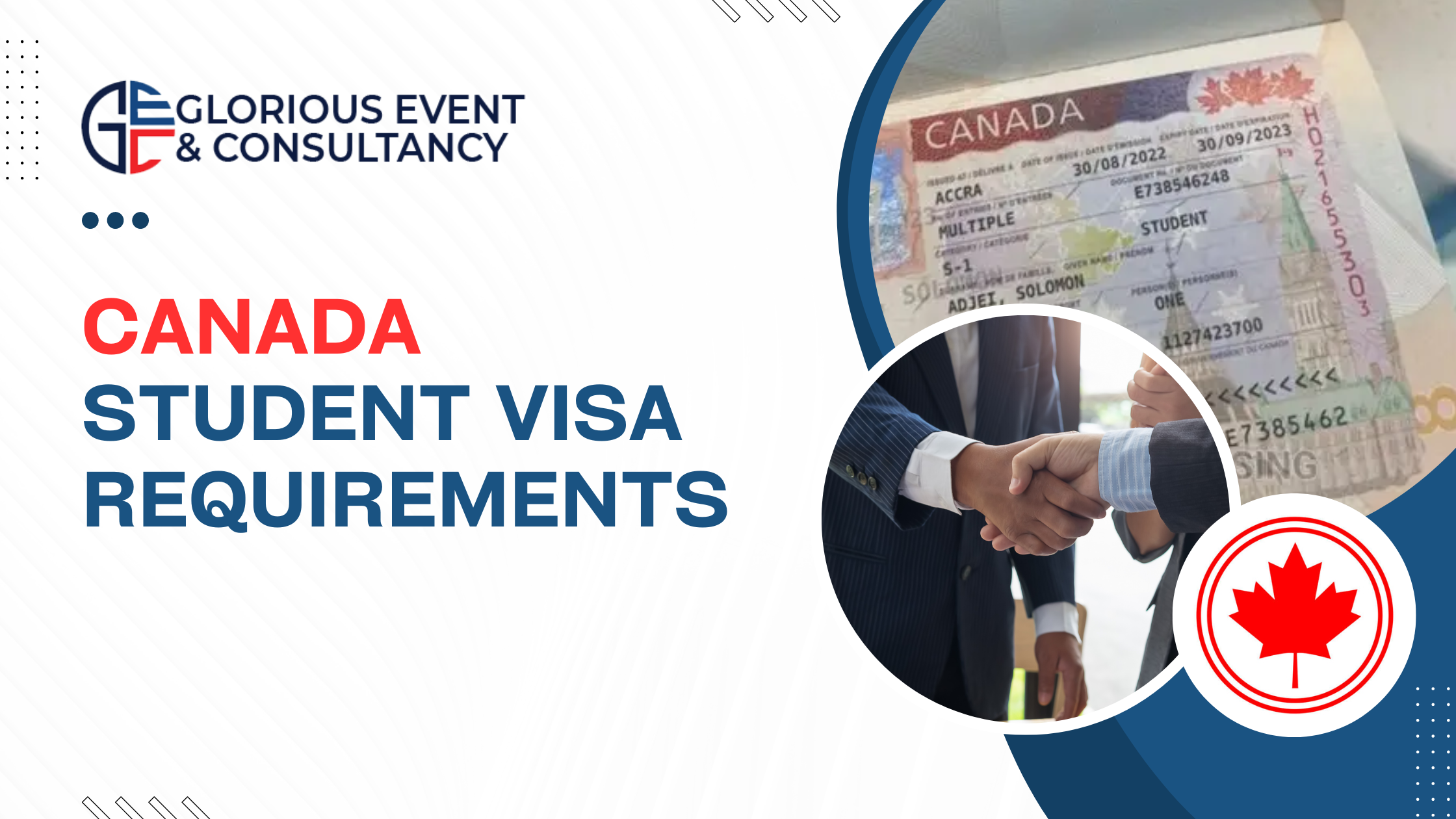 Canada student visa requirements for Bangladeshi