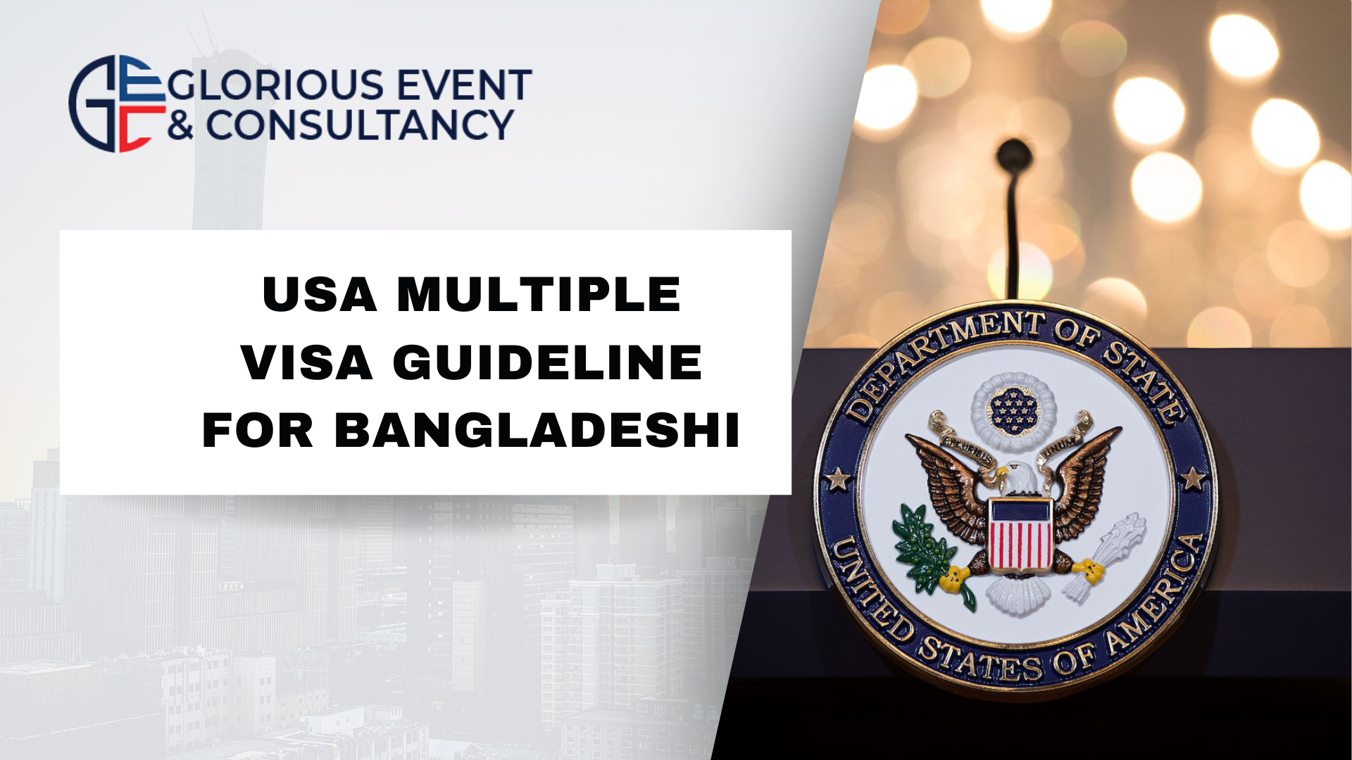 USA multiple visa guideline for Bangladeshi